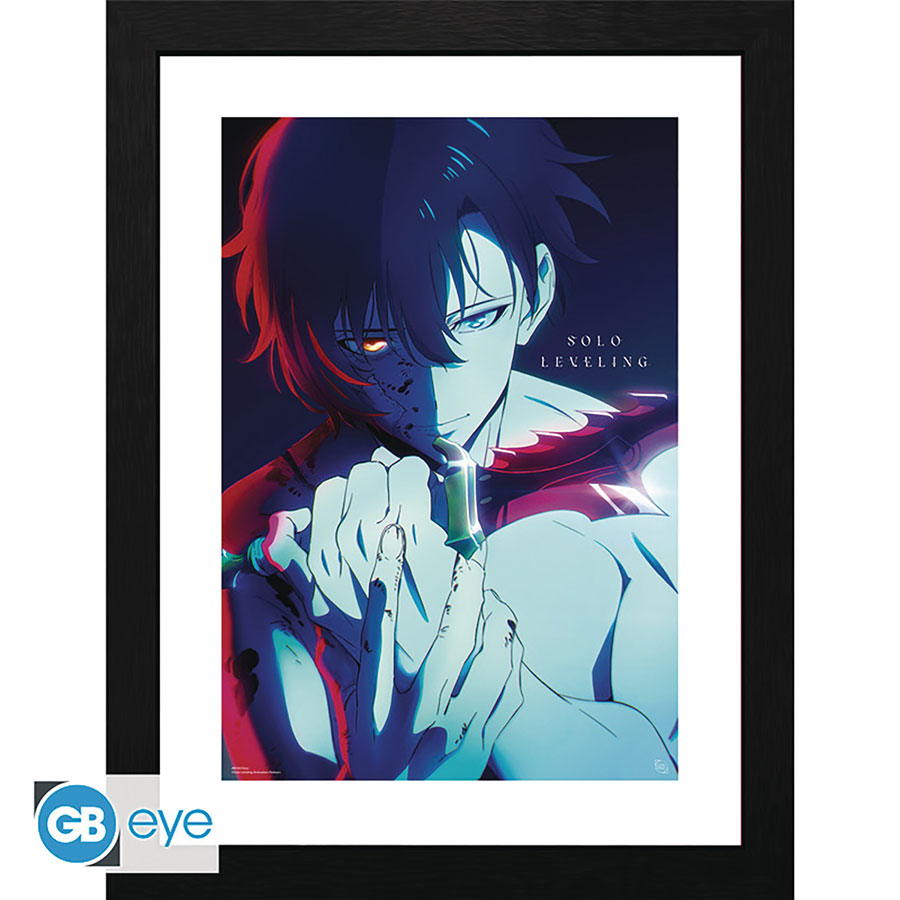 SOLO LEVELING JINWOO 30X40 FRAMED PRINT (C: 1-1-2)