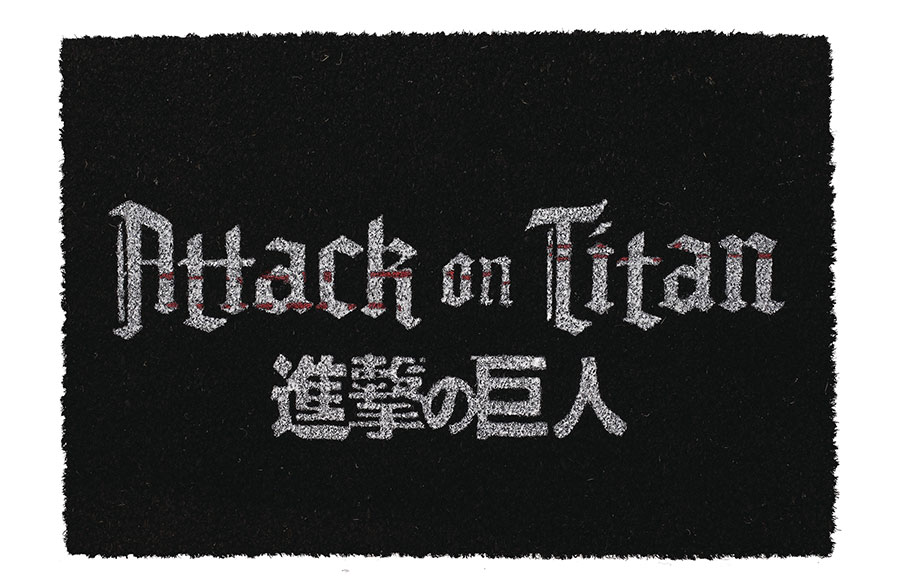 ATTACK ON TITAN LOGO 29X17 INCH DOORMAT (C: 1-1-2)