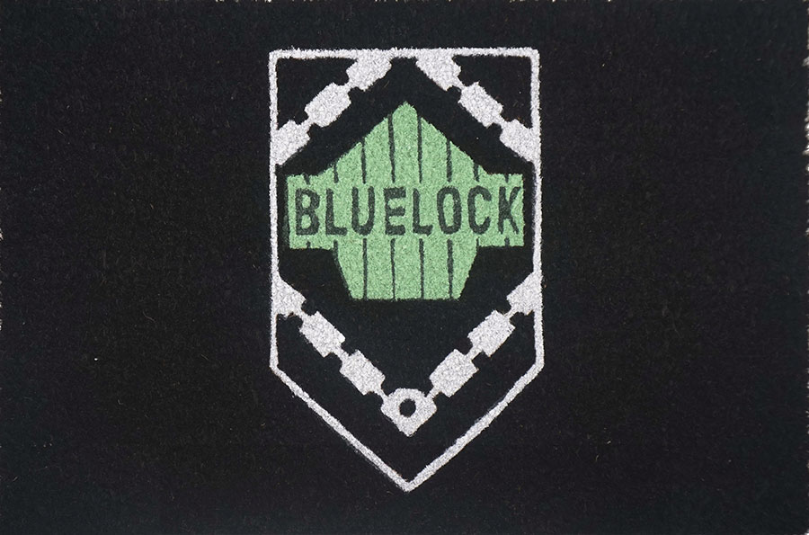BLUE LOCK EMBLEM 29X17 INCH DOORMAT (C: 1-1-2)