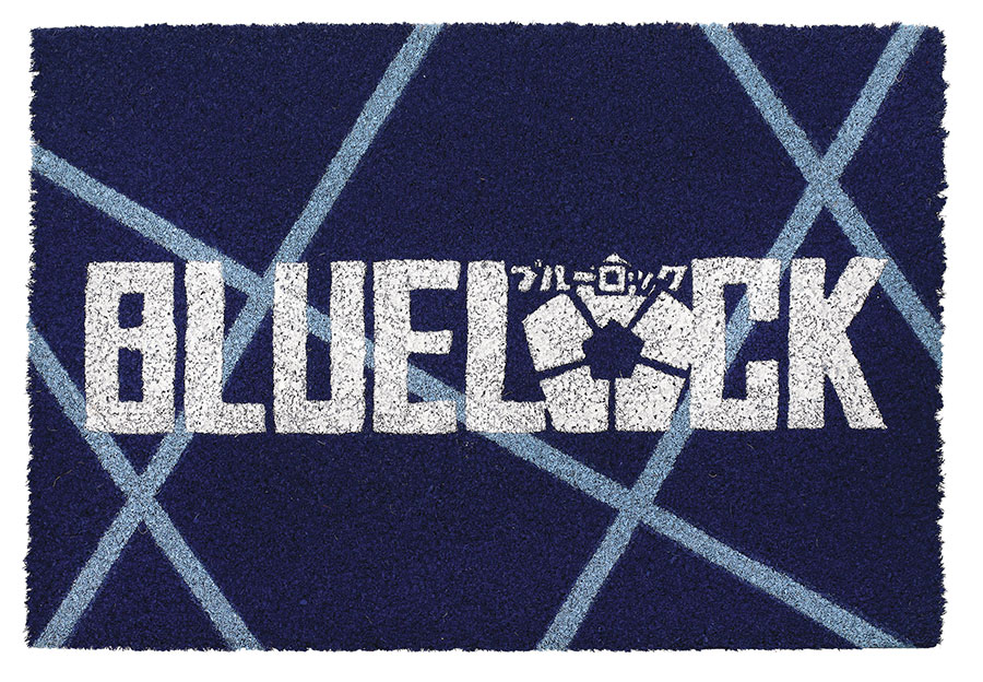BLUE LOCK LOGO 29X17 INCH DOORMAT (C: 1-1-2)