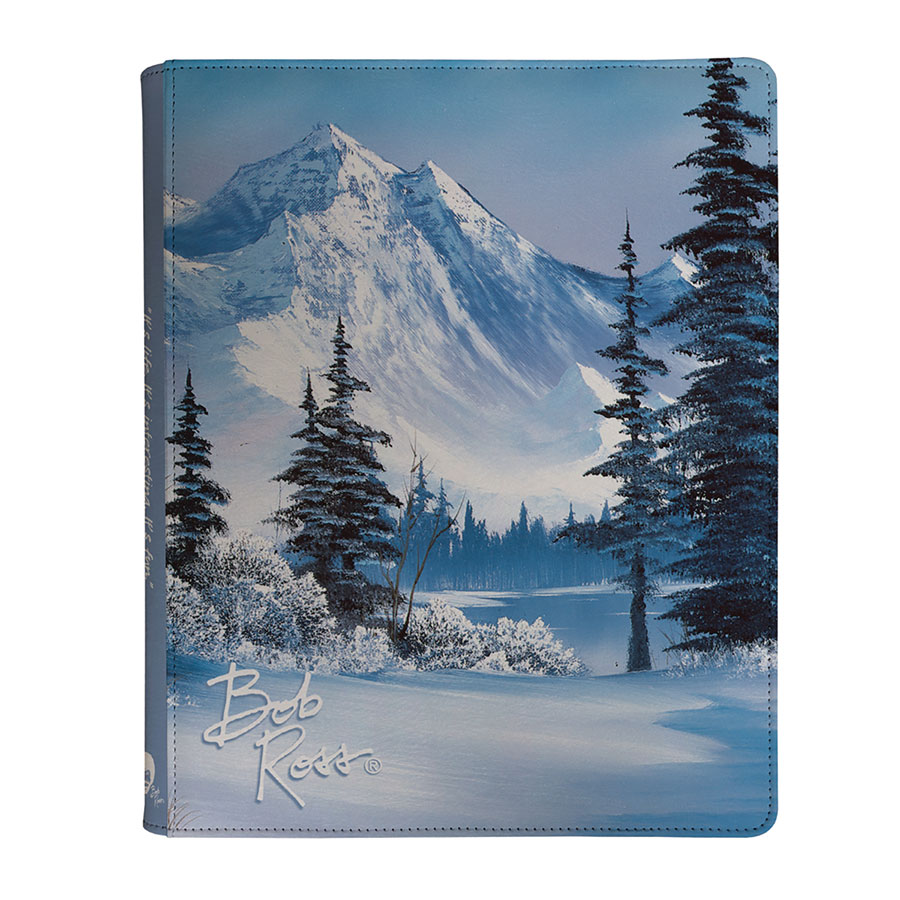 Bob Ross Winter Paradise 9-Pocket Zippered Pro-Binder