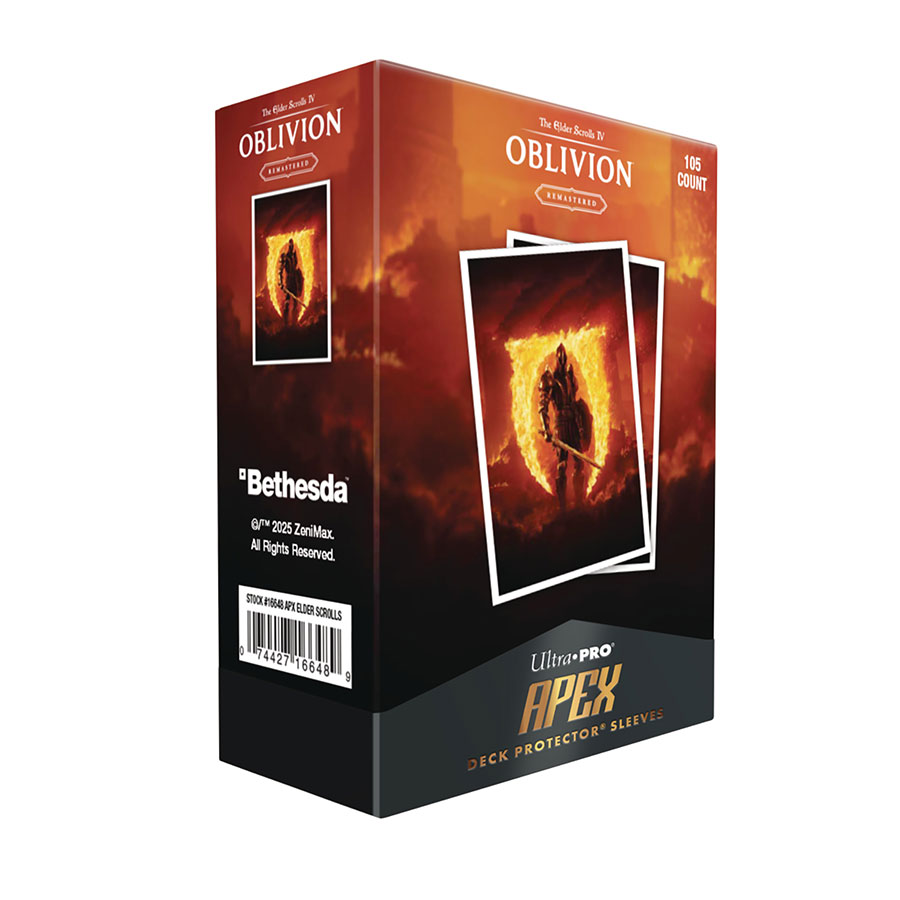 Elder Scrolls Oblivion 105-Count Apex Deck Protector Sleeves