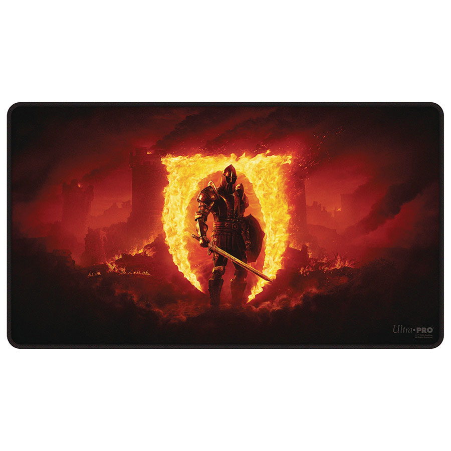 Elder Scrolls Oblivion Remastered Black Stitched Playmat