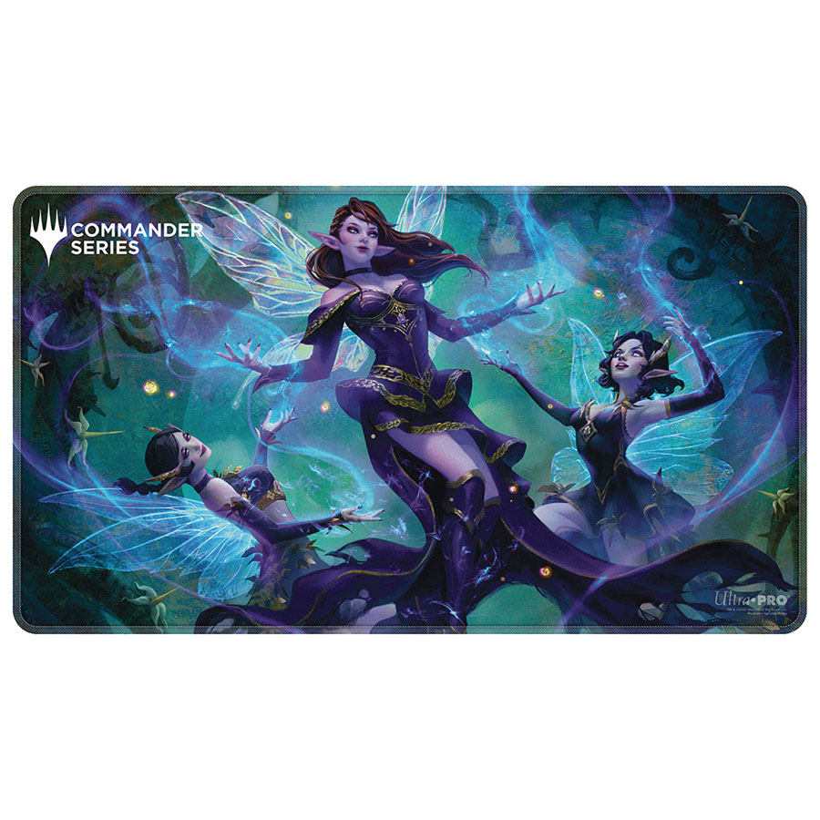 Magic The Gathering Commander 2025 Stitched Edge Playmat - Alela