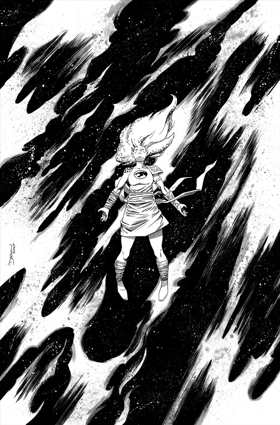 Thundercats Cheetara Worldbreaker #1 Cover N Incentive Declan Shalvey Line Art Virgin Cover
