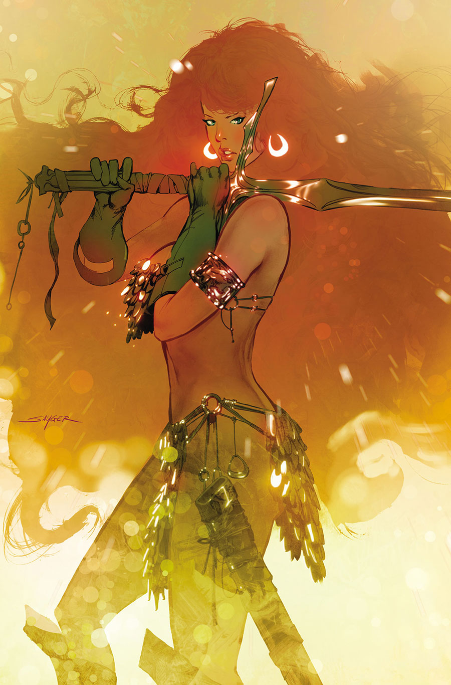 Sonja Reborn #2 Cover M Incentive Stuart Sayger Virgin Cover