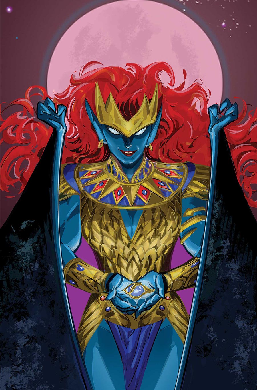 Gargoyles Demona #4 Cover I Incentive Frank Paur Virgin Cover