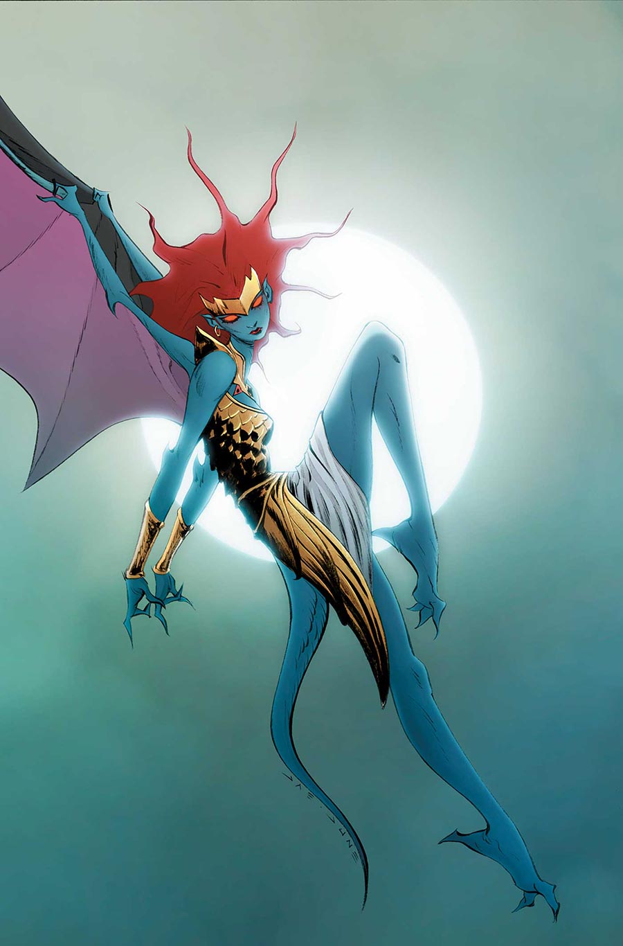 Gargoyles Demona #4 Cover J Incentive Jae Lee & June Chung Virgin Cover
