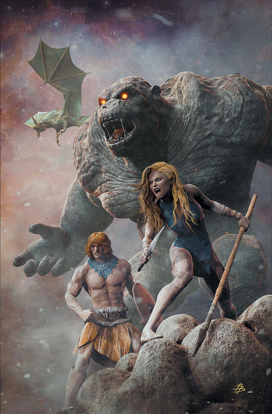 Herculoids #8 Cover H Incentive Bjorn Barends Virgin Cover