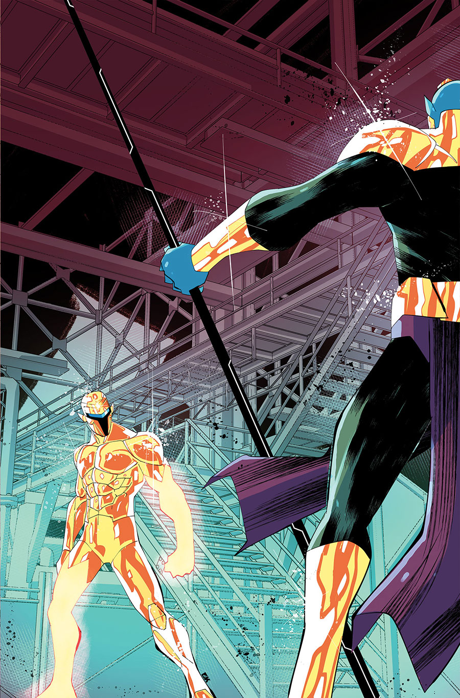 SilverHawks Vol 2 #9 Cover K Incentive George Kambadais Virgin Cover