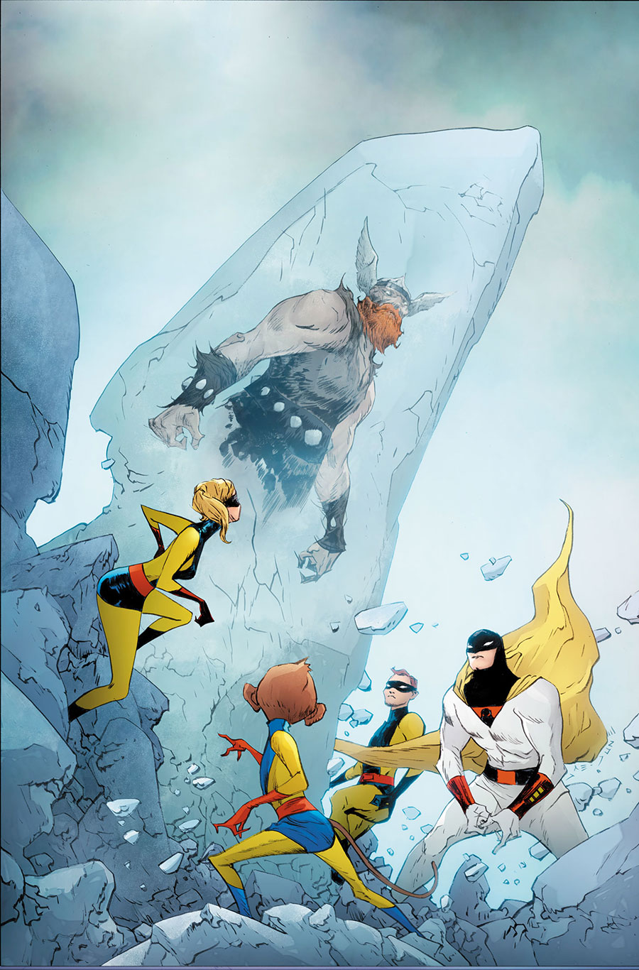 Space Ghost Vol 5 #3 Cover K Incentive Jae Lee & June Chung Virgin Cover