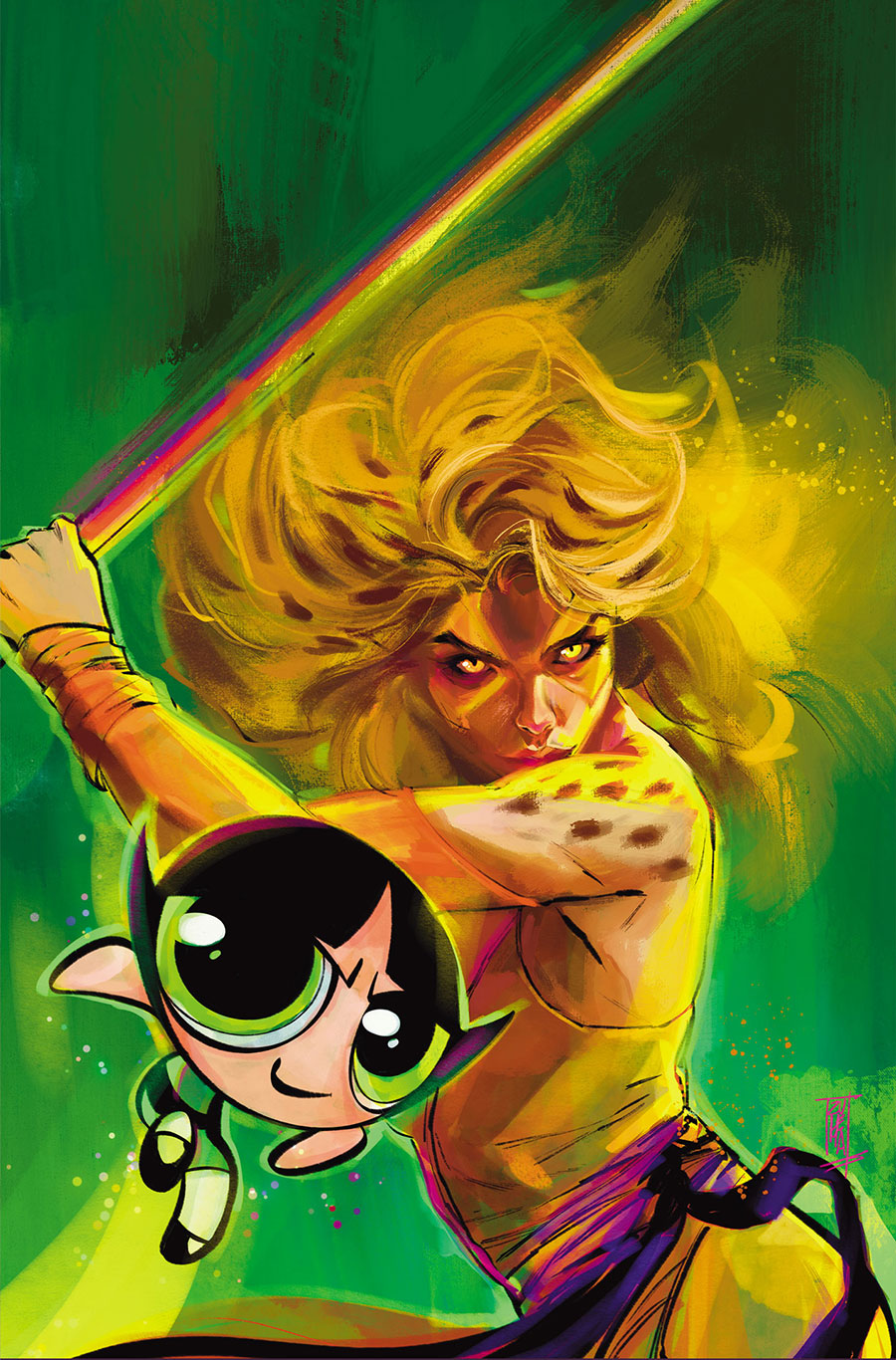 Thundercats Powerpuff Girls #4 Cover H Incentive Zulema Lavina Virgin Cover