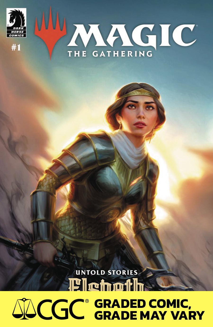 Magic The Gathering Untold Stories Elspeth #1 Cover D DF Anna Steinbauer Variant Cover CGC Graded 9.6 Or Higher
