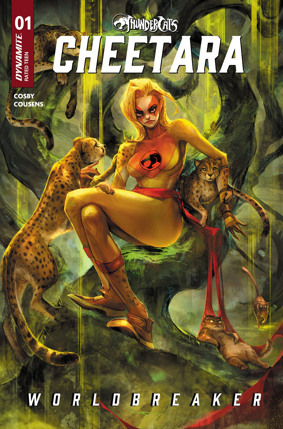 Thundercats Cheetara Worldbreaker #1 Cover H Variant Ivan Tao Foil Cover