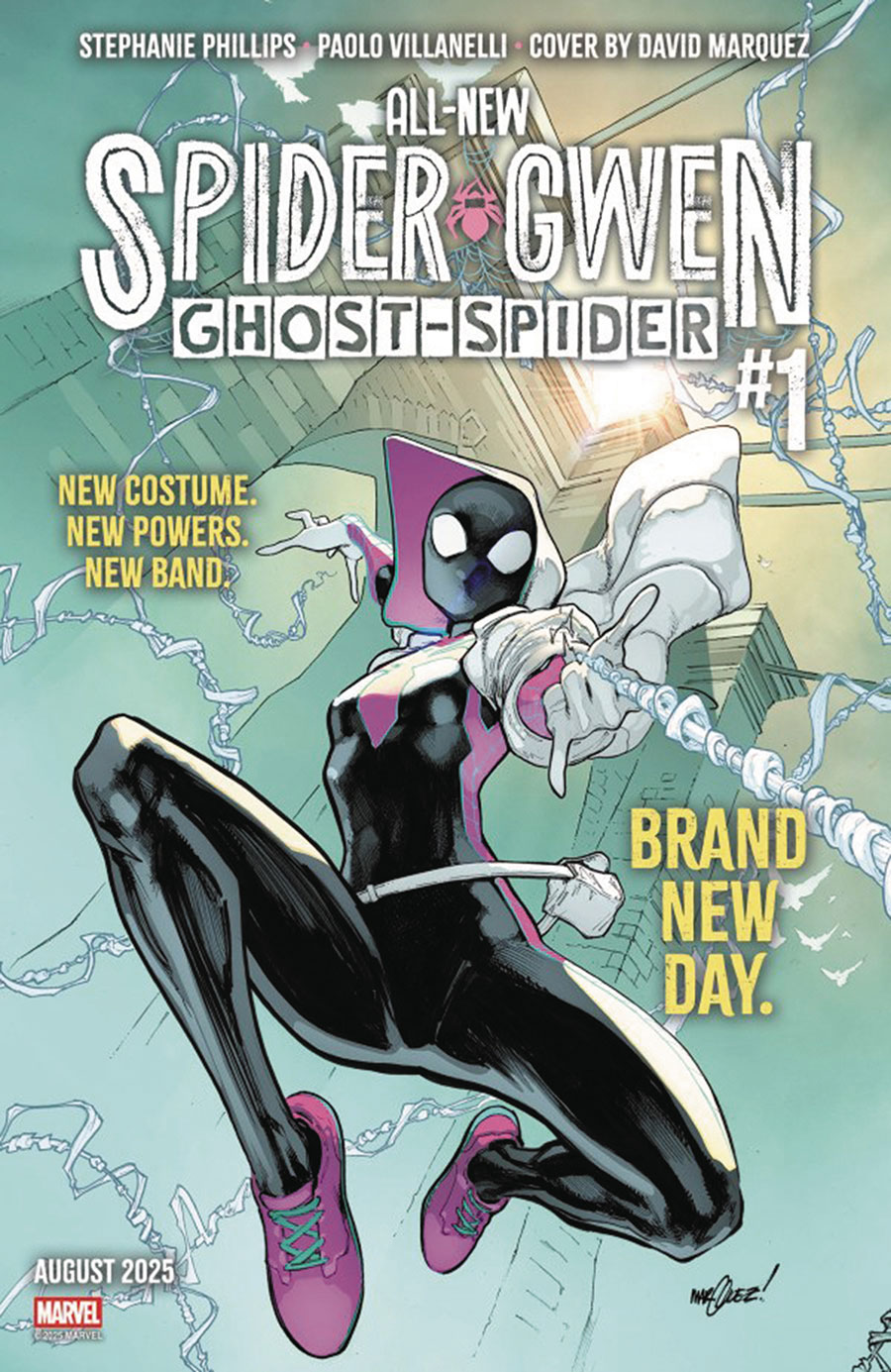 All-New Spider-Gwen Ghost-Spider #1 Cover G DF Signed By Stephanie Phillips
