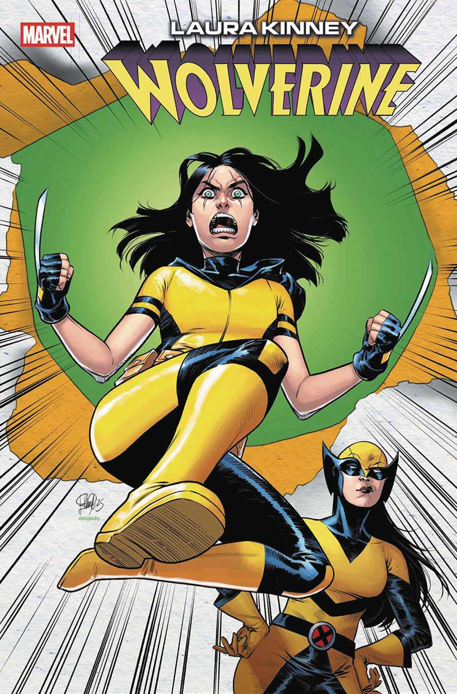 Laura Kinney Wolverine #9 Cover F DF Signed By Erica Schultz
