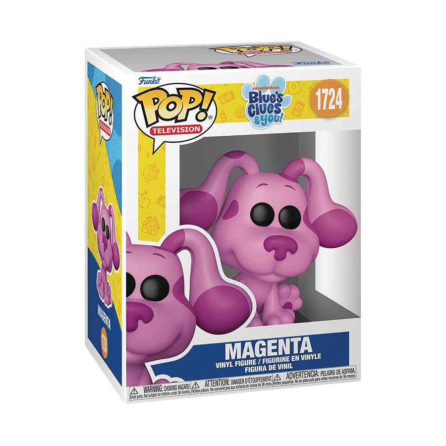 POP Television Blues Clues & You Magenta Vinyl Figure