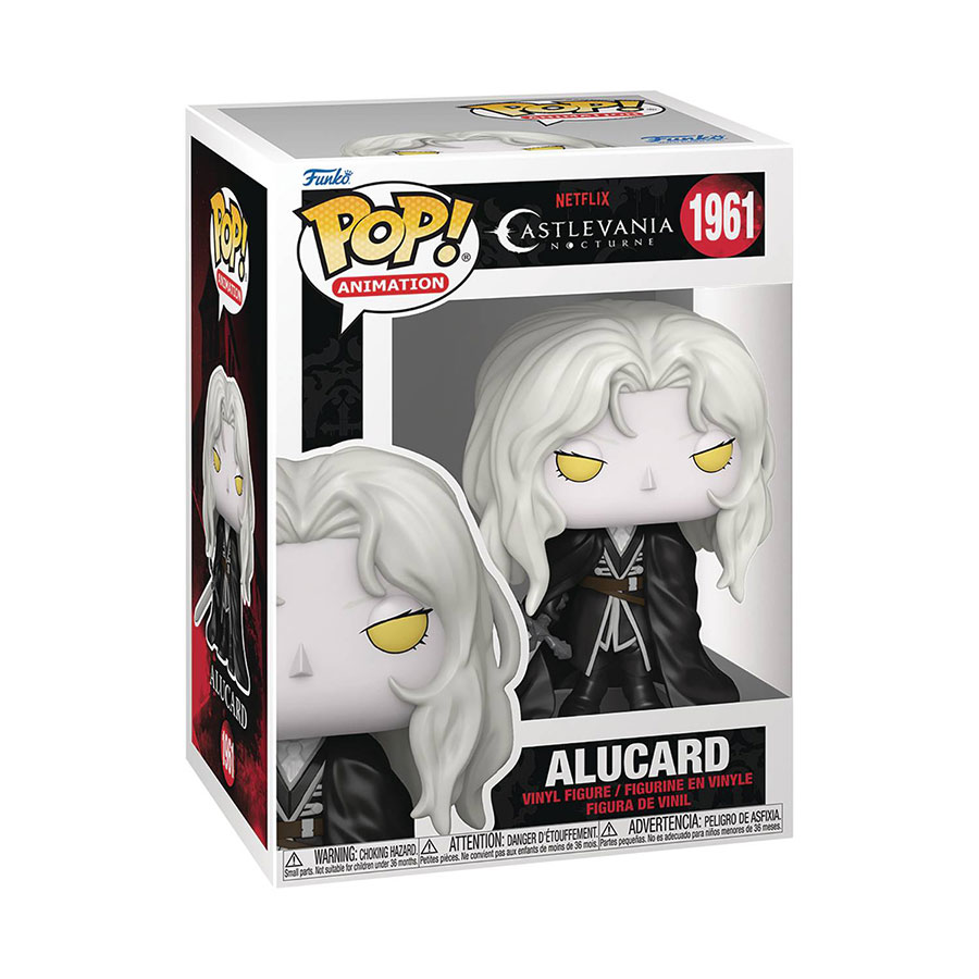 POP Animation Castlevania Nocturne Alucard Vinyl Figure