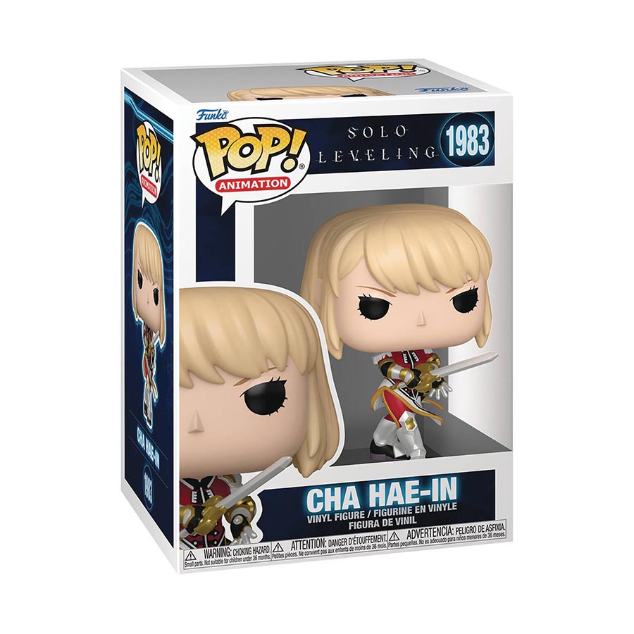 POP Animation Solo Leveling Cha Hae-In Vinyl Figure