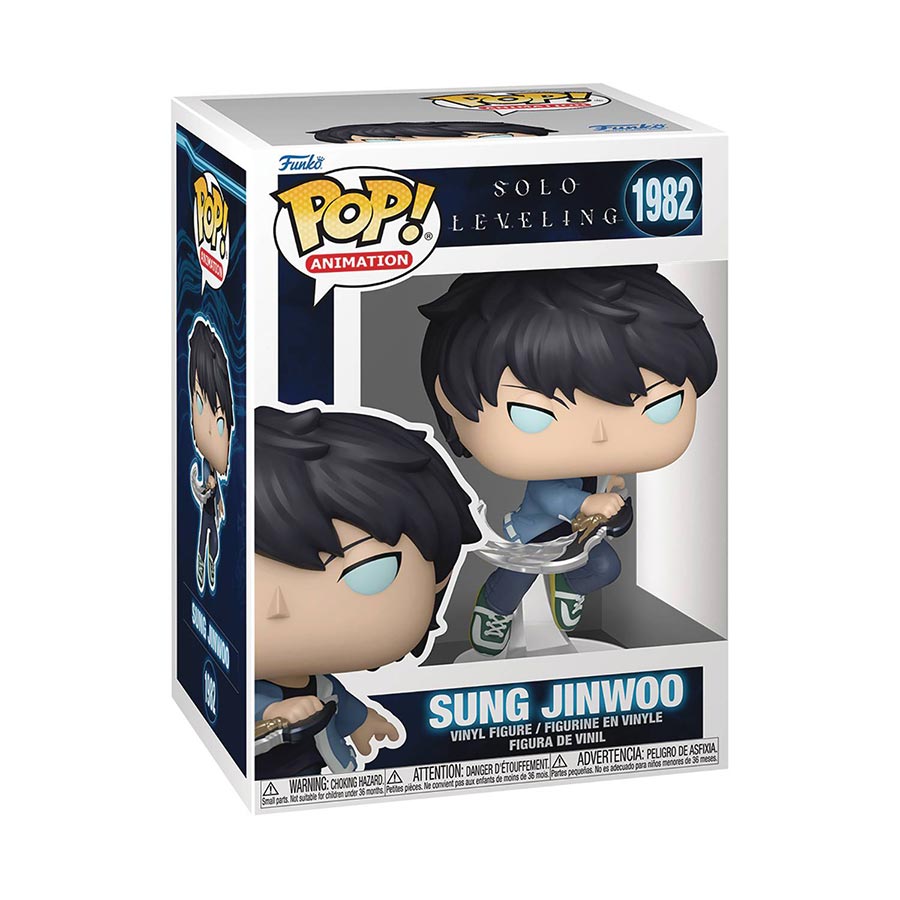 POP Animation Solo Leveling Sung Jinwoo Vinyl Figure