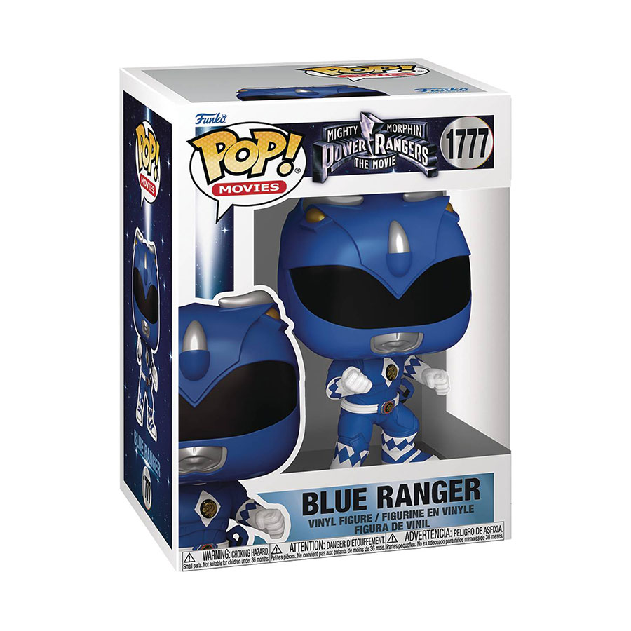 POP Movies Mighty Morphin Power Rangers The Movie Blue Ranger Vinyl Figure