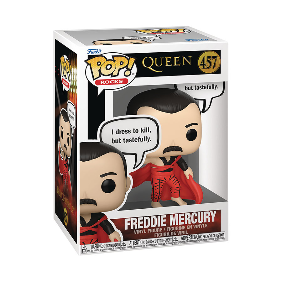 POP Rocks Freddie Mercury Sayings Vinyl Figure