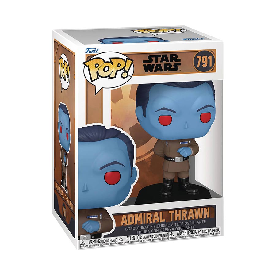 POP Star Wars Tales Of The Empire Admiral Thrawn Vinyl Bobble Head