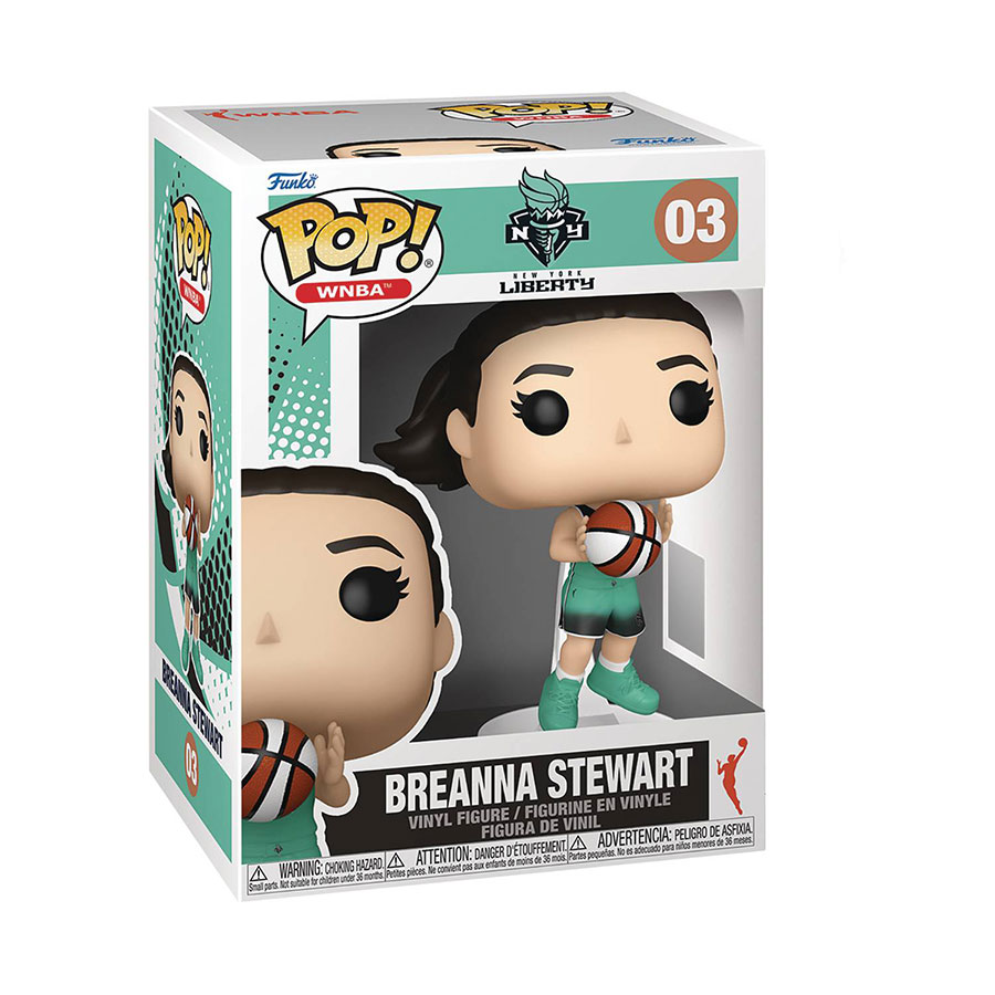 POP WNBA NY Liberty Breanna Stewart Vinyl Figure