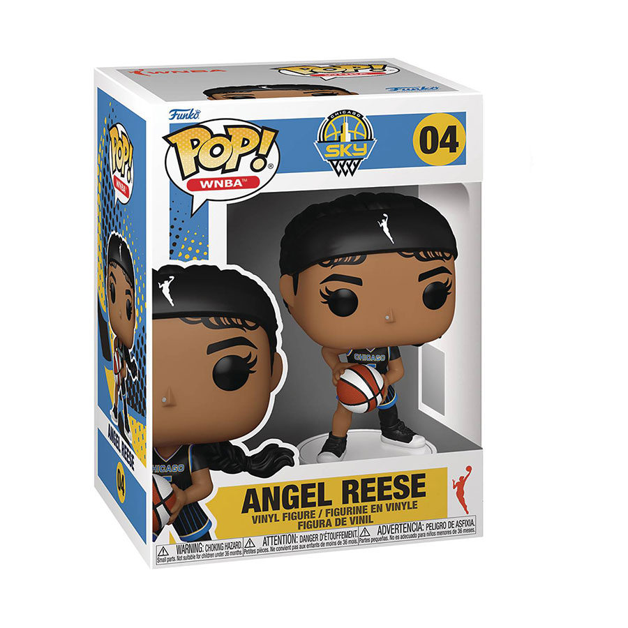 POP WNBA Chicago Sky Angel Reese Vinyl Figure