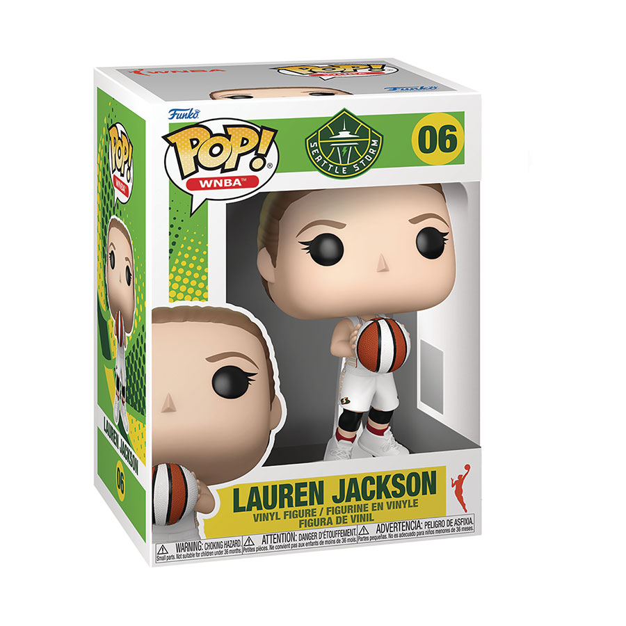 POP WNBA Storm Lauren Jackson Vinyl Figure
