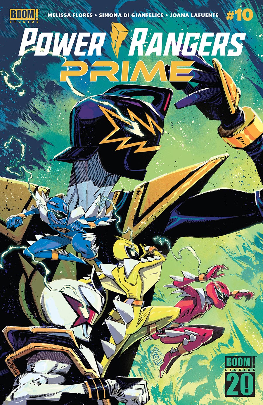 Power Rangers Prime #10 Cover B Variant Jorge Corona Cover