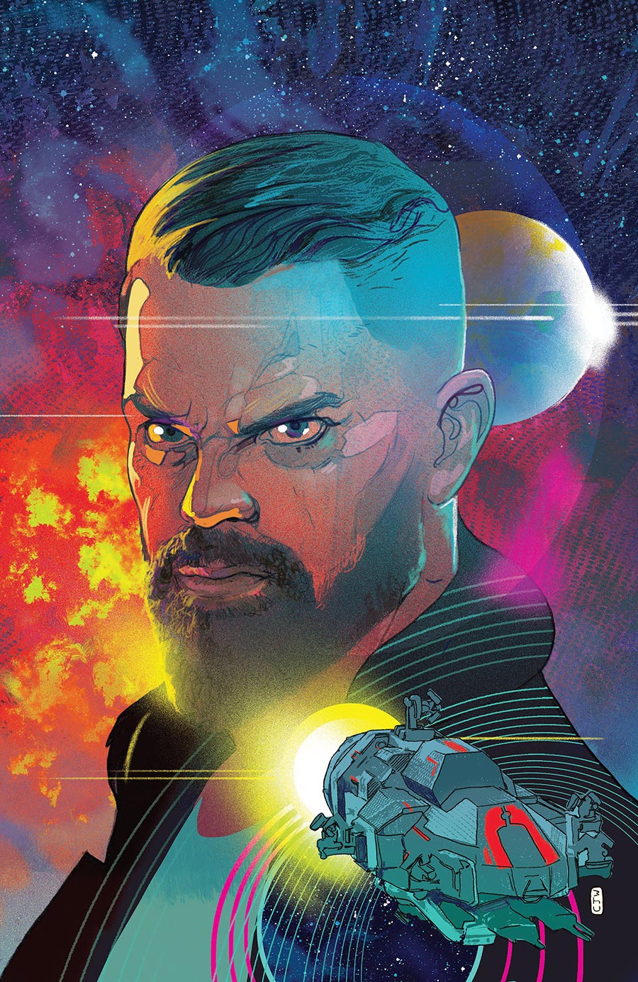 Expanse A Little Death #1 Cover C Incentive Christian Ward Virgin Cover