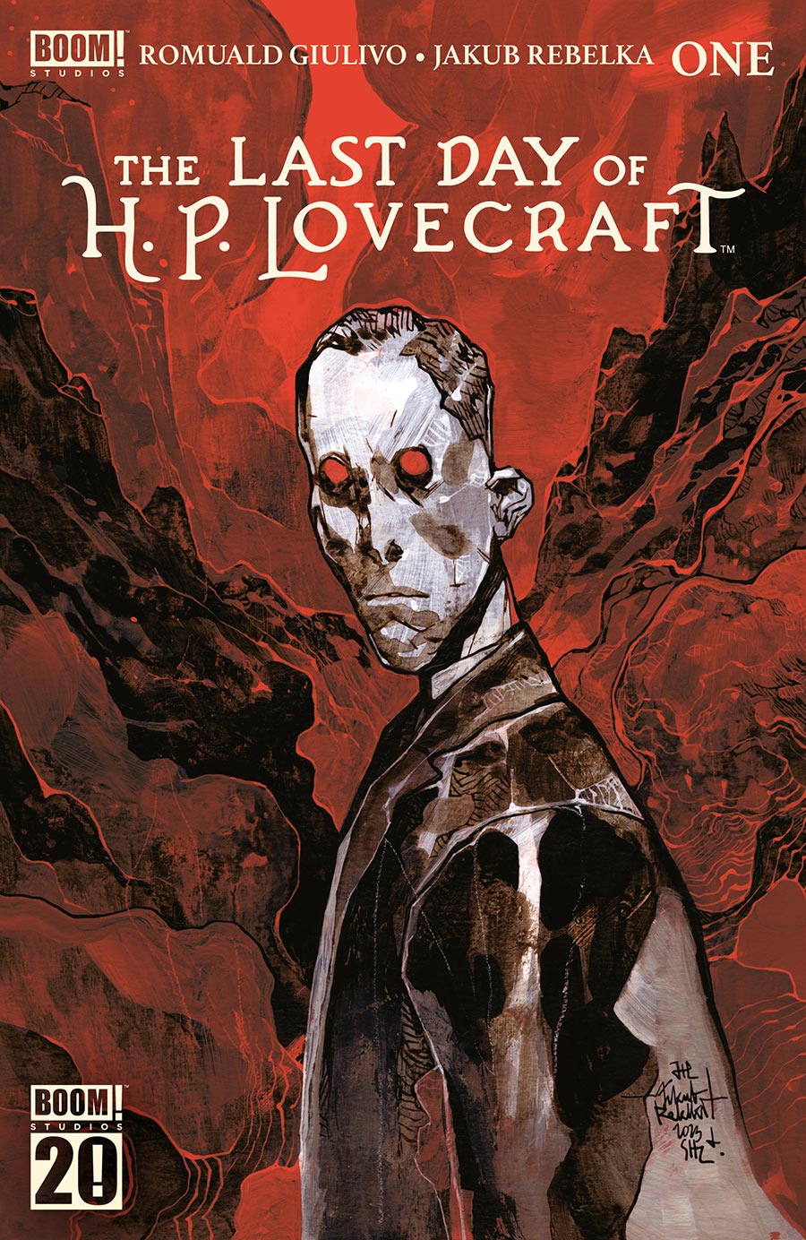 Last Day Of HP Lovecraft #1 Cover A Regular Jakub Rebelka Cover