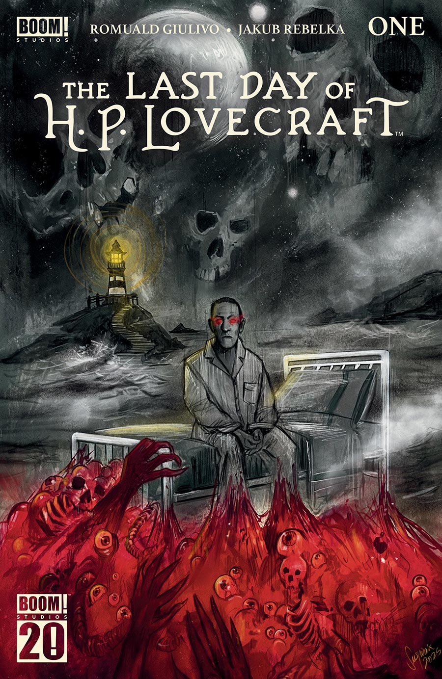 Last Day Of HP Lovecraft #1 Cover C Variant Suspiria Vilchez BOOM Studios 20th Anniversary Cover