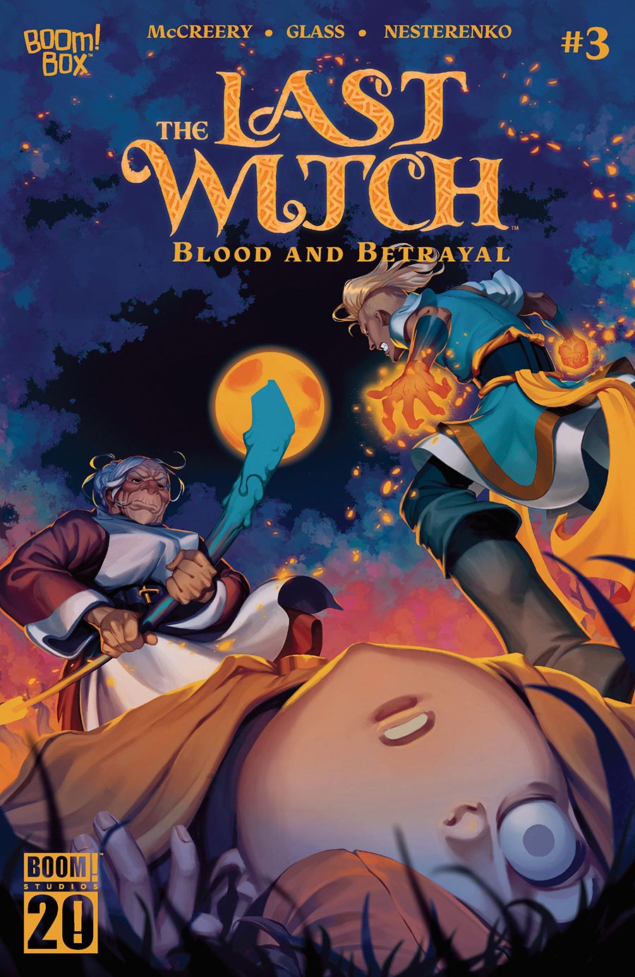 Last Witch Blood And Betrayal #3 Cover A Regular VV Glass Cover