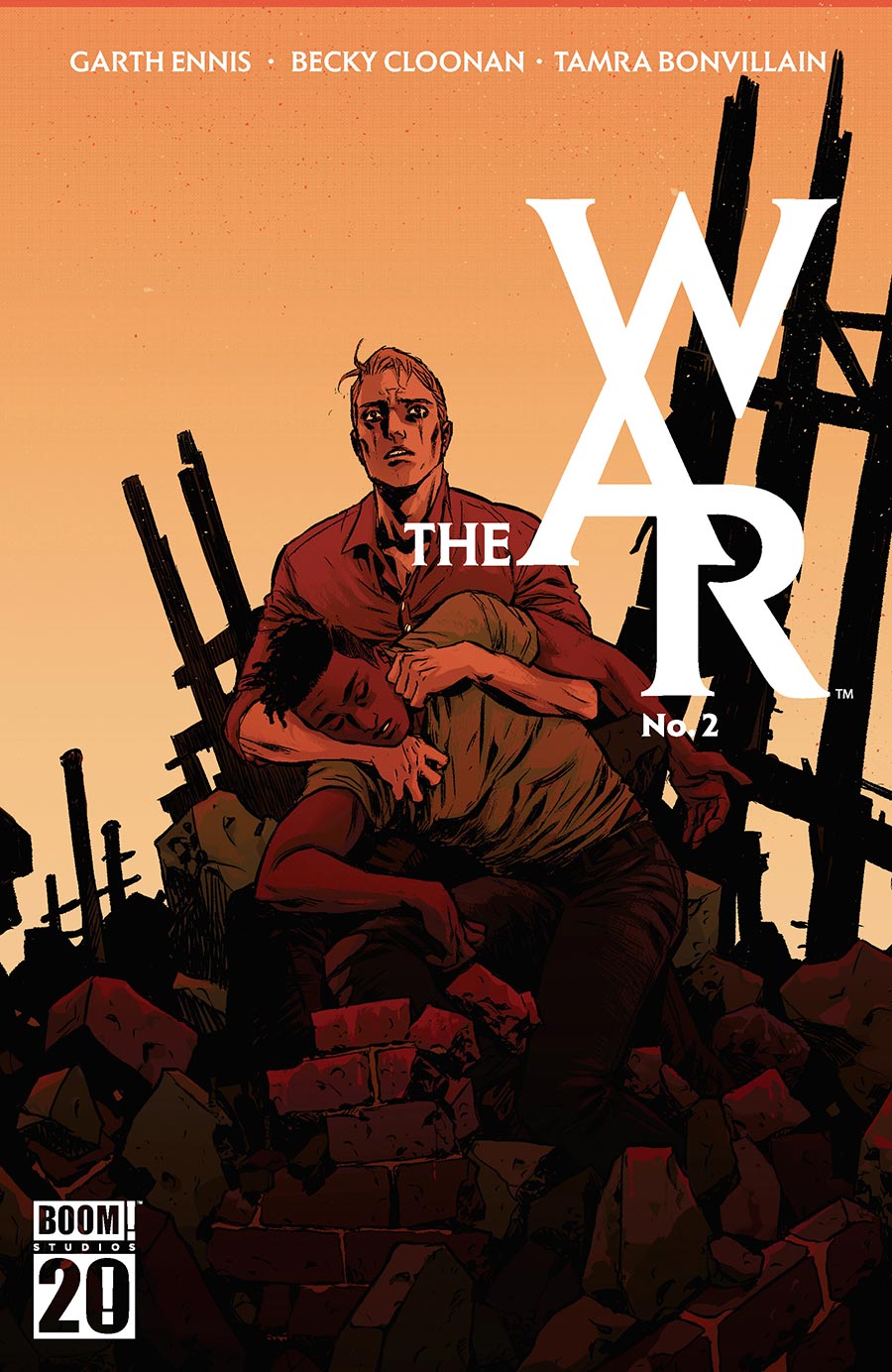 The War #2 Cover A Regular Becky Cloonan Cover