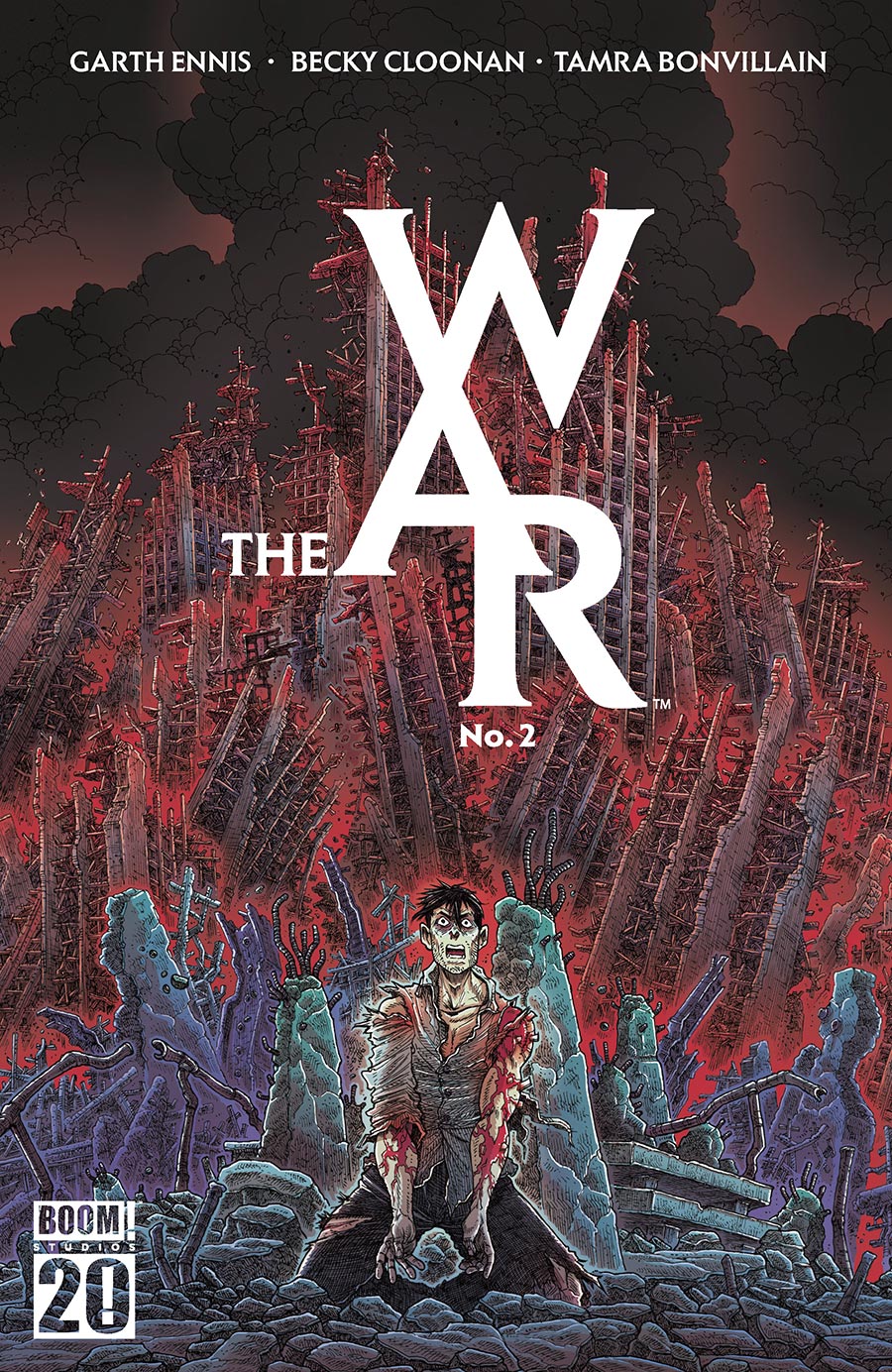 The War #2 Cover B Variant James Stokoe Cover