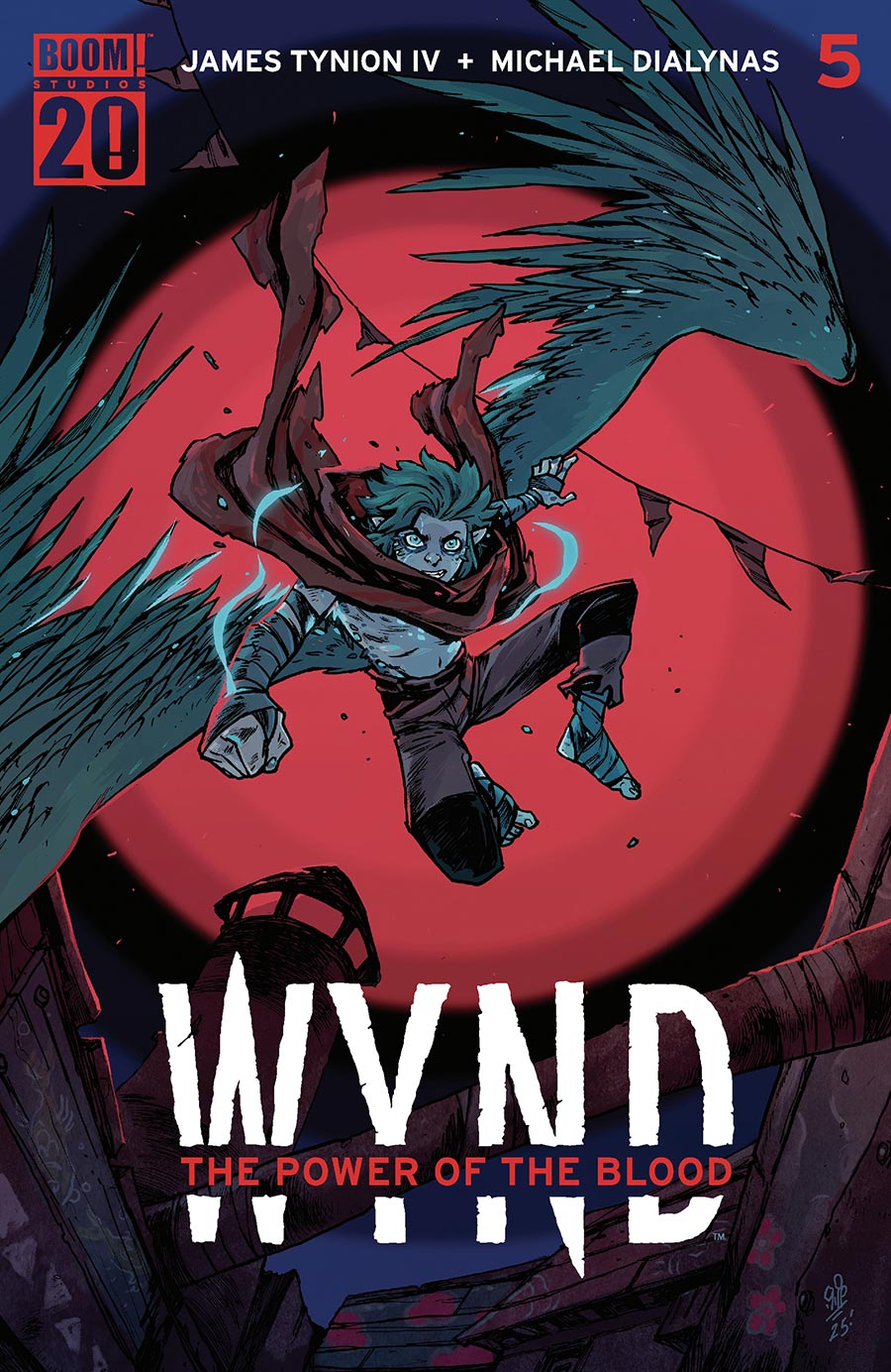 Wynd The Power Of The Blood #5 Cover A Regular Michael Dialynas Cover