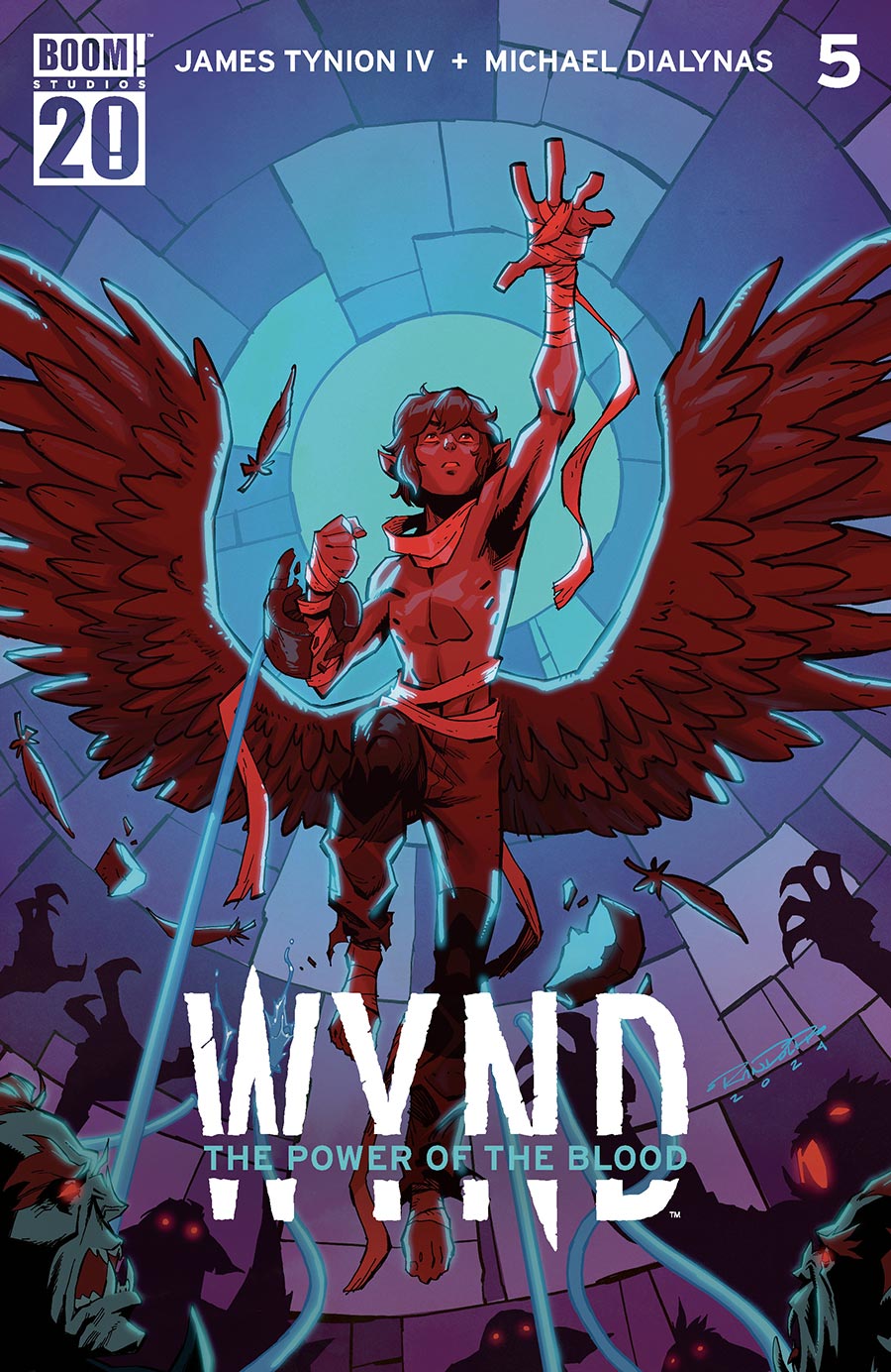 Wynd The Power Of The Blood #5 Cover B Variant Khary Randolph Cover