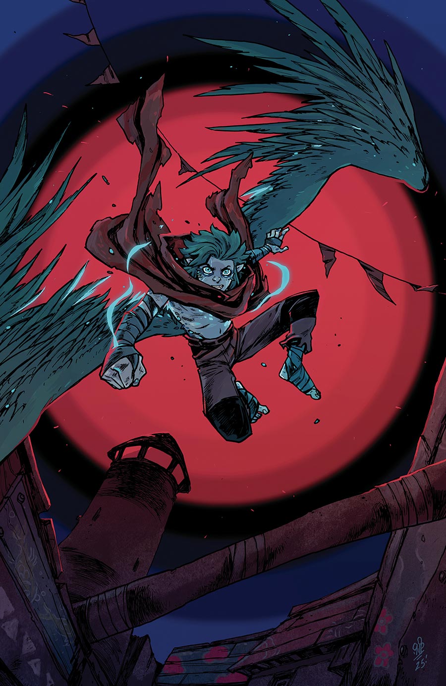 Wynd The Power Of The Blood #5 Cover C Variant Taurin Clarke BOOM Studios 20th Anniversary Cover