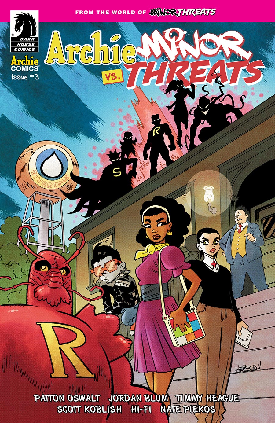 Archie vs Minor Threats #3 Cover A Regular Scott Hepburn Cover