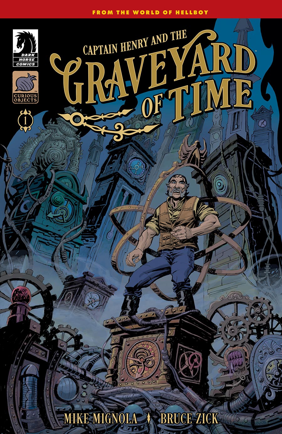 Captain Henry And The Graveyard Of Time #1 Cover A Regular Bruce Zick Cover