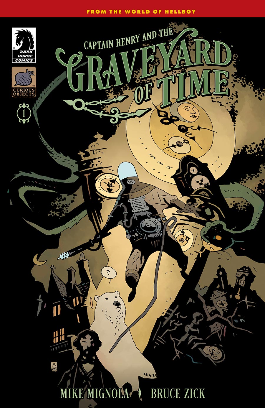 Captain Henry And The Graveyard Of Time #1 Cover B Variant Mike Mignola Cover