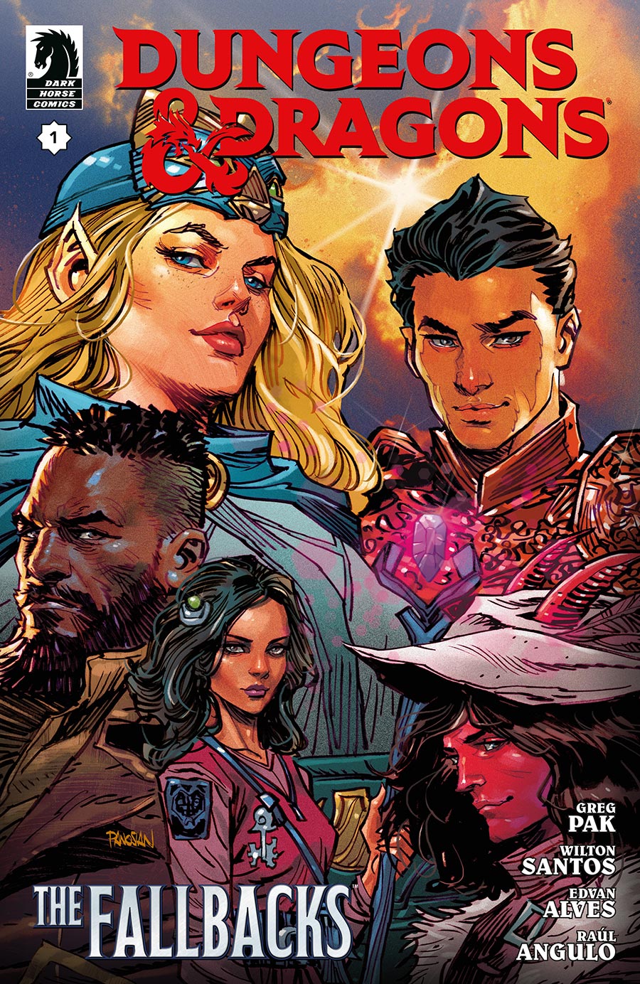 Dungeons & Dragons The Fallbacks Series 1 #1 Cover E Variant Dan Panosian Cover