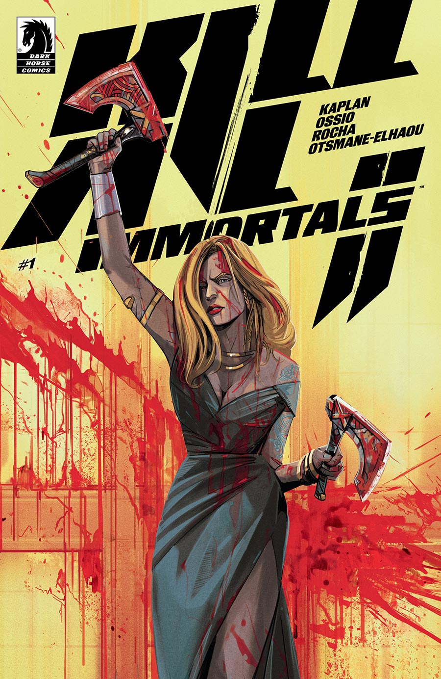 Kill All Immortals II #1 Cover A Regular Oliver Barrett Cover