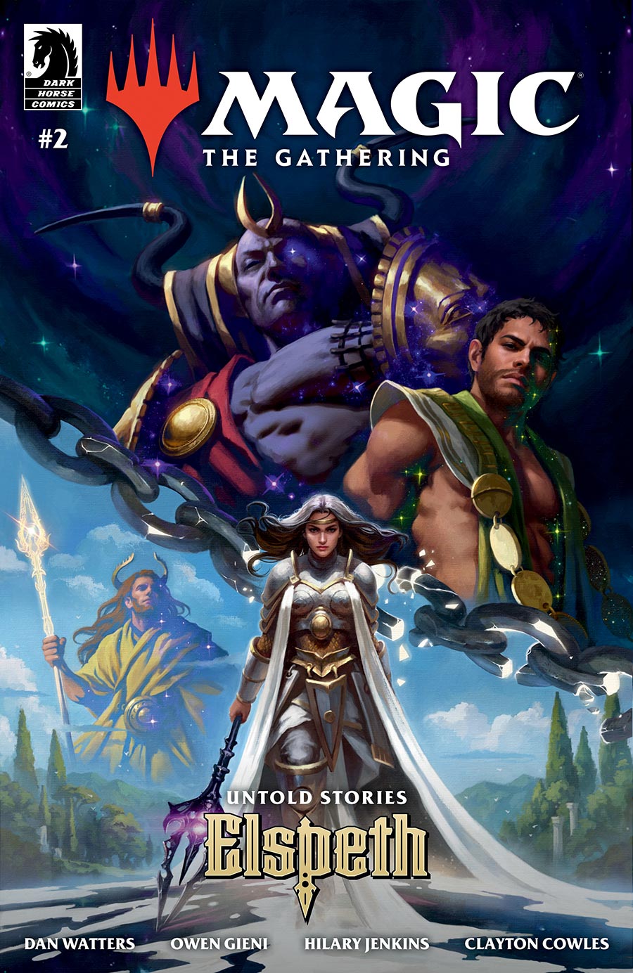 Magic The Gathering Untold Stories Elspeth #2 Cover C Variant Magali Villeneuve Cover