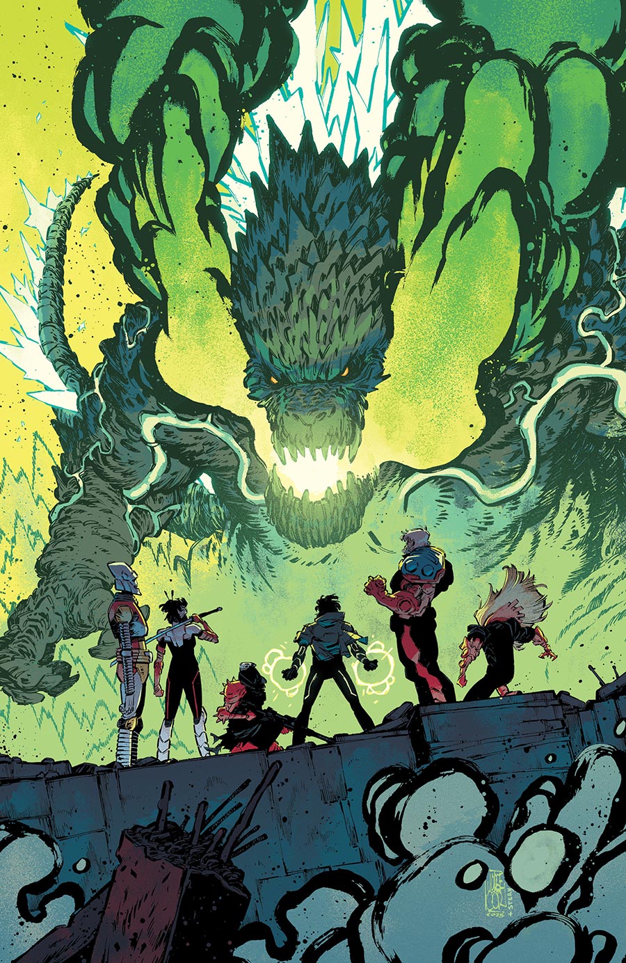 Godzilla (Kai-Sei Era) #2 Cover D Incentive Jorge Corona Virgin Cover