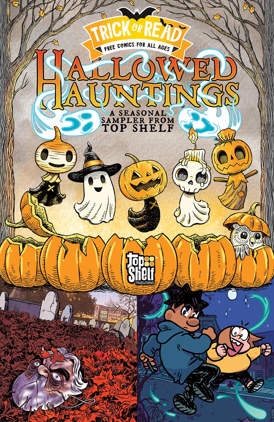 Halloween Comic Trick-Or-Read 2025 Hallowed Hauntings A Seasonal Sampler From Top Shelf - FREE - Limit 1 Per Customer (Available October 31st 2025)