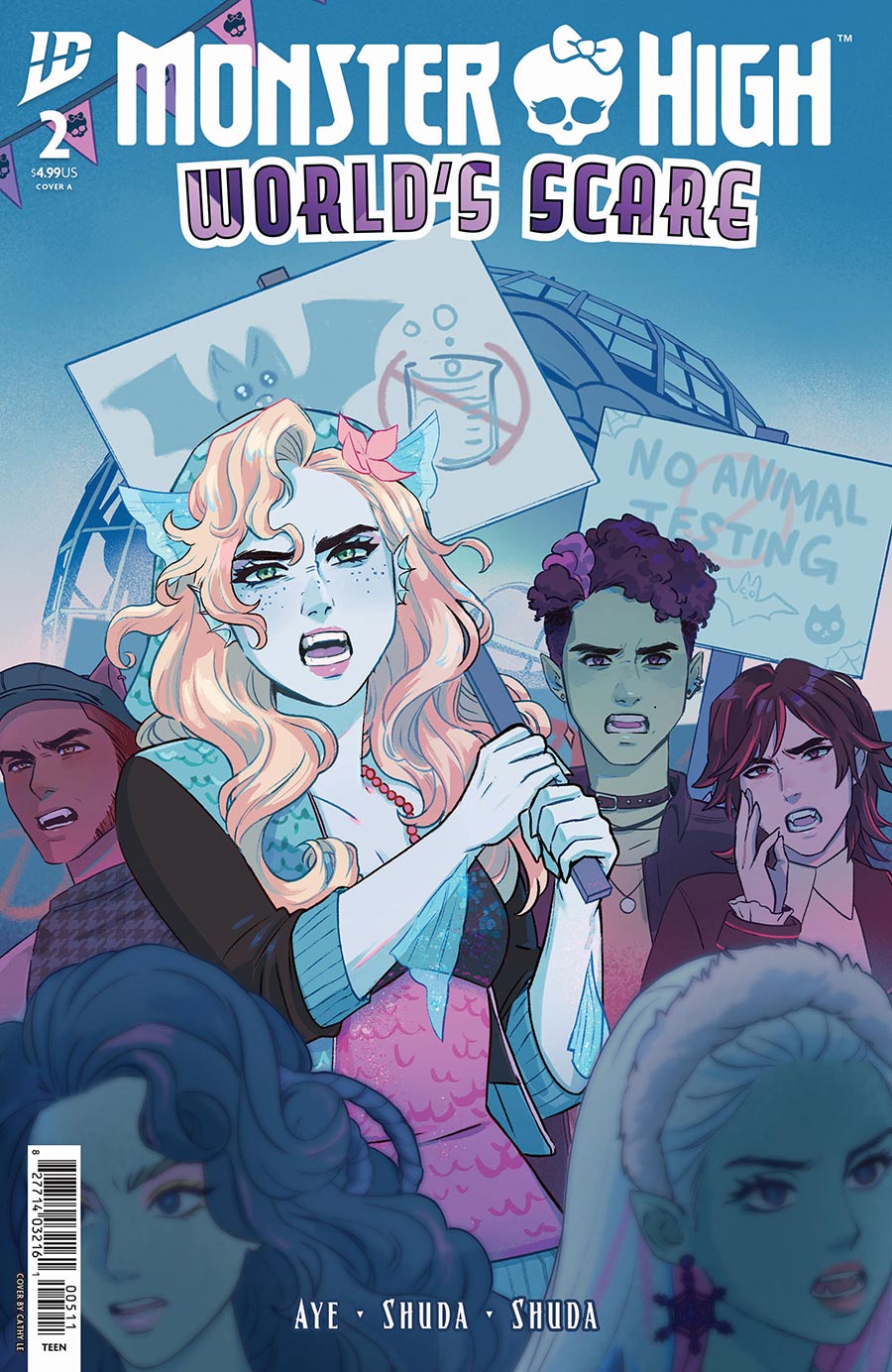 Monster High Worlds Scare #2 Cover A Regular Cathy Le Cover