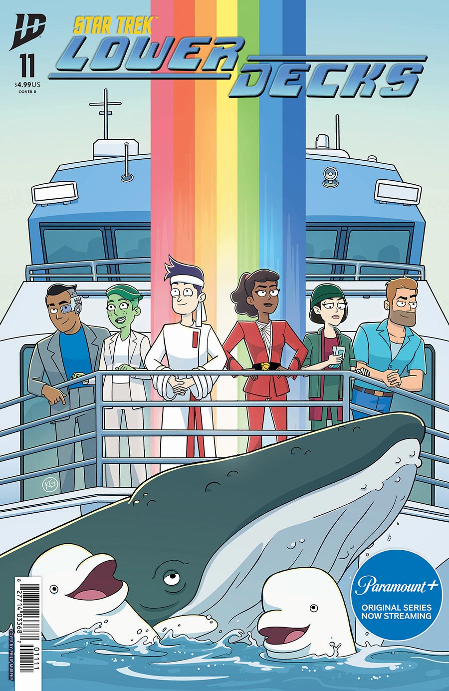 Star Trek Lower Decks Vol 2 #11 Cover B Variant Kendall Goode Cover